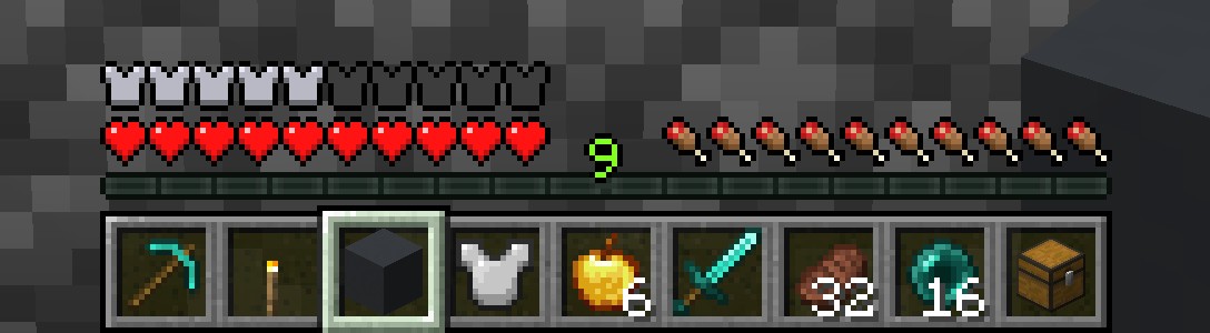 Hotbar, Leisten, Symbole, Cryolux aus